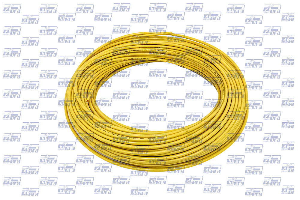 Tubo de Nylon Amarelo